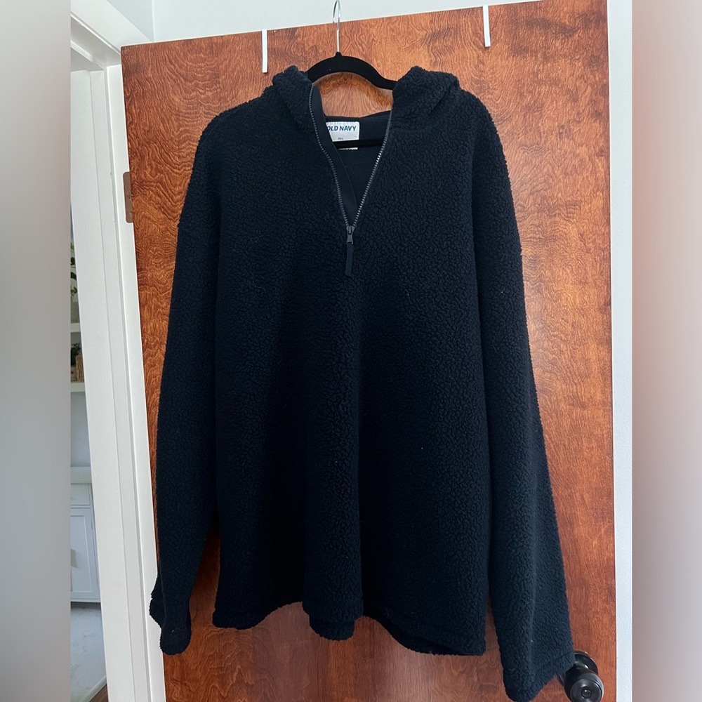 NWOT Old Navy Men's Dark Blue Zip-Up Sweater